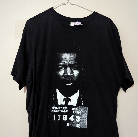 John Lewis Black Shirt worn by Aaron Jackson on Grownish TV S2E17 Trevor Jackson - Picture 1 of 10